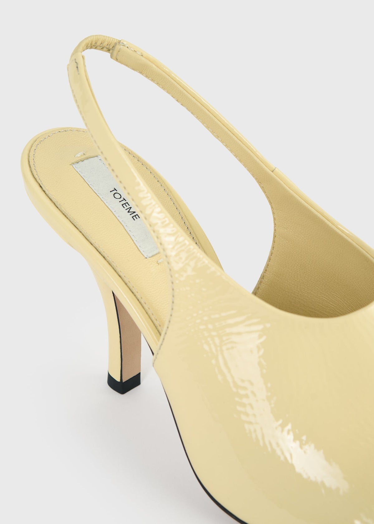 Contour naplack slingbacks buttercup